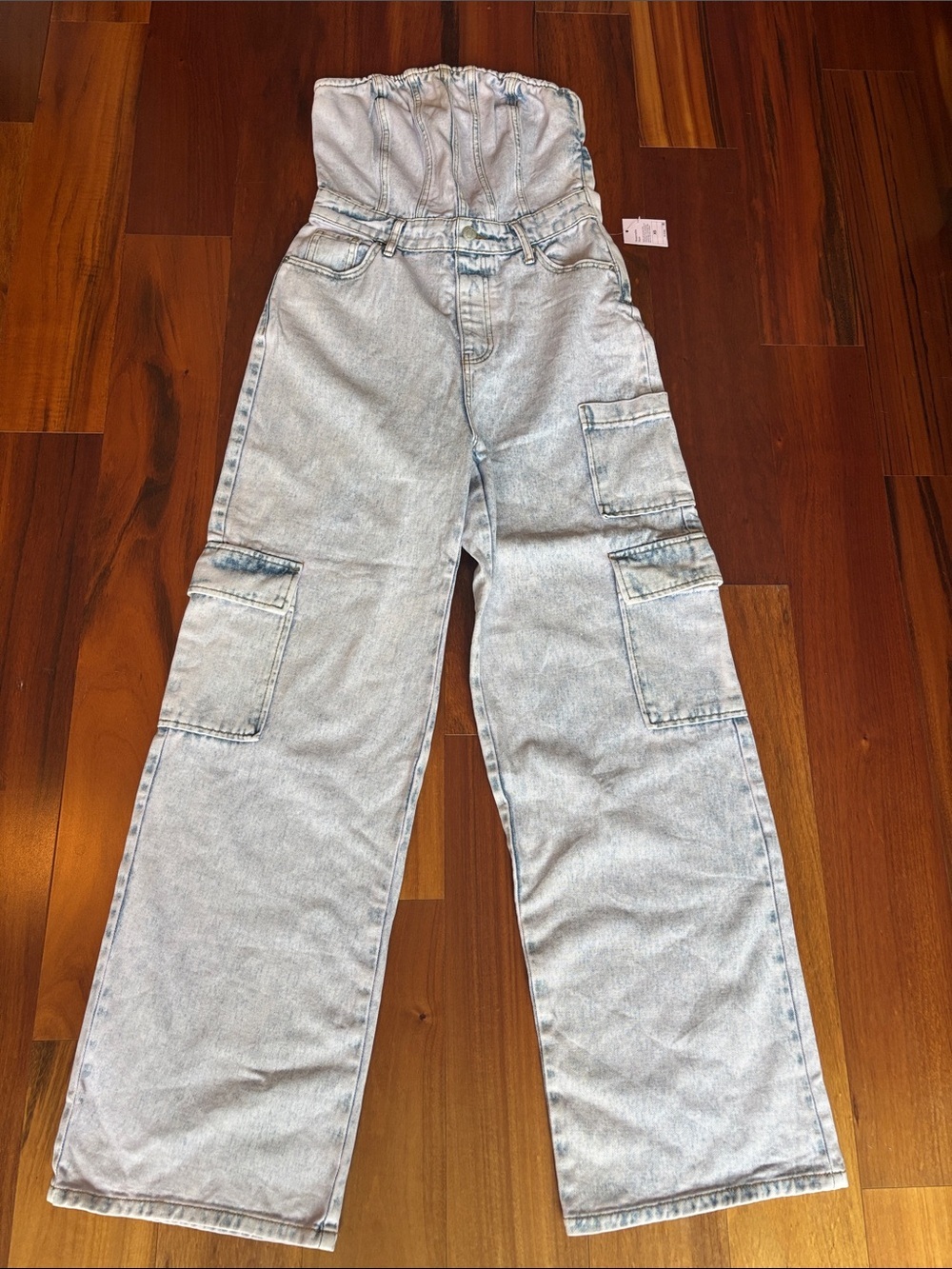 NWT denim jumpsuit